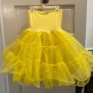 Yellow Crinoline Size S